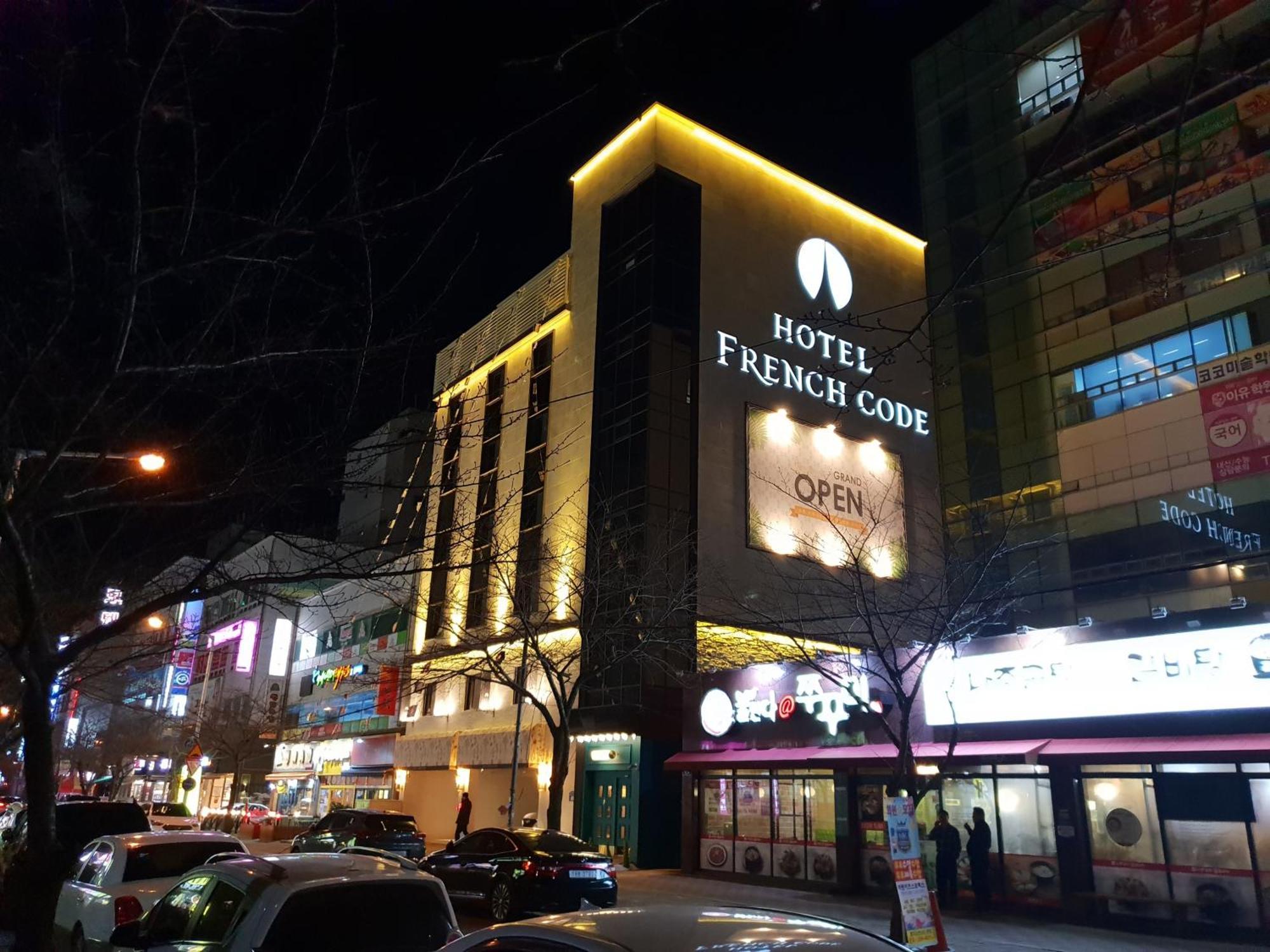 Hotel French Code Myeongji Busan Eksteriør bilde